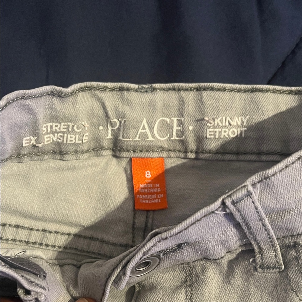 The Children's Place Gray Kids Jeans - Picture 2 of 3